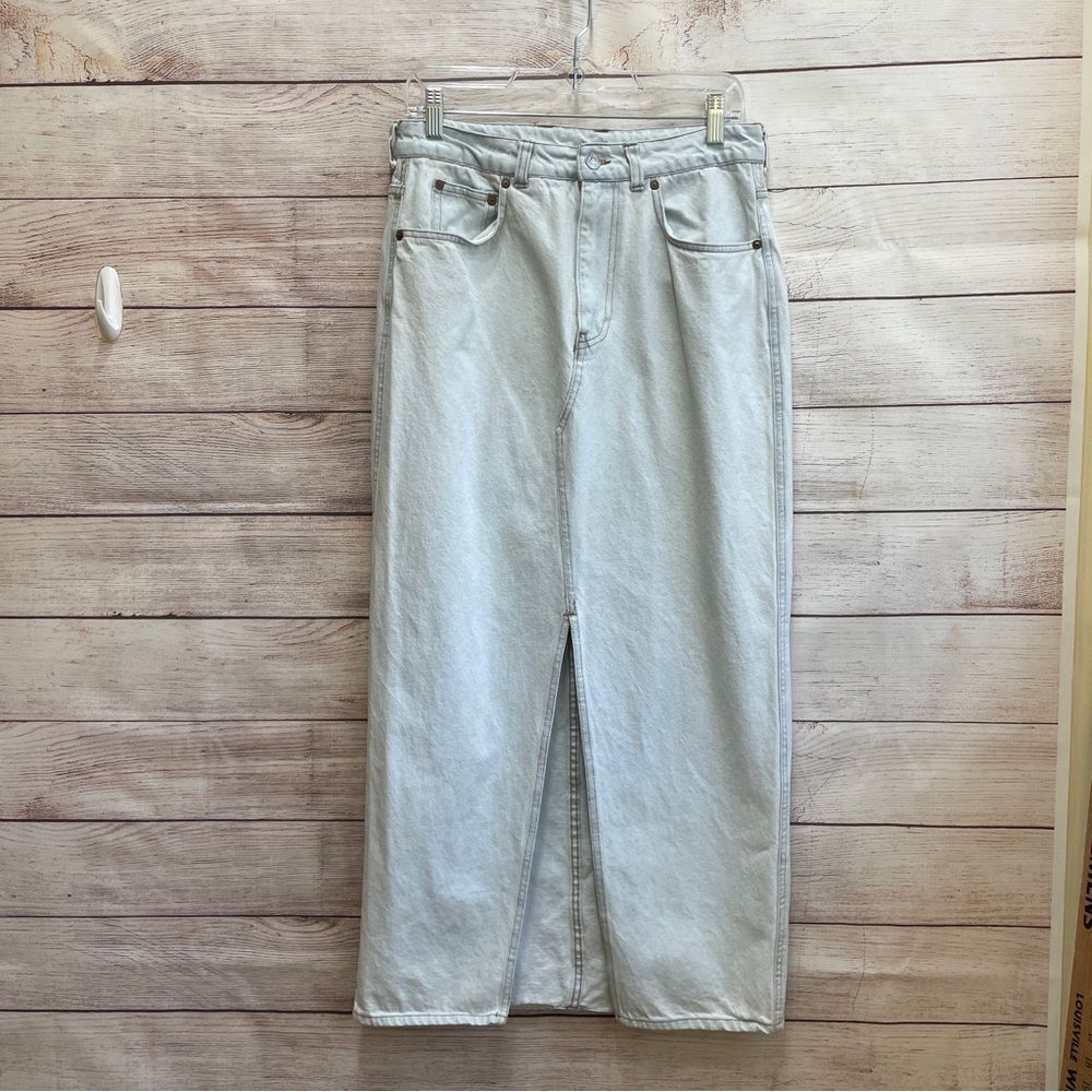 VINTAGE INDUSTRY‎ MODEST MAXI JEAN SKIRT